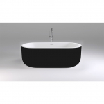 Акриловая ванна B&W SB109 Black (1700x800x580)