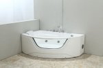 Угловая гидромассажная ванна BLACK&WHITE  GB5008 R/L