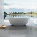  Solid Surface Vincea VBT-6S01MW,  