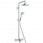   Hansgrohe Croma Select S 180 2jet Showerpipe 27351400
