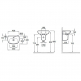   Jacob Delafon Odeon Up E4760-00  1