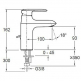    Jacob Delafon Kumin Comfort Size E98827-CP  2