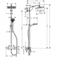   Hansgrohe Crometta  240 1jet Showerpipe 27271000  1