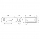  Jacob Delafon Elite 170X70 E6D030RU-00  2