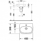   Duravit D-Code 45x34 07054500002  1