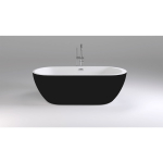 Акриловая ванна B&W SB105 Black 170*80 АКЦИЯ