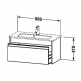 Duravit Ketho 800x385410, :    1