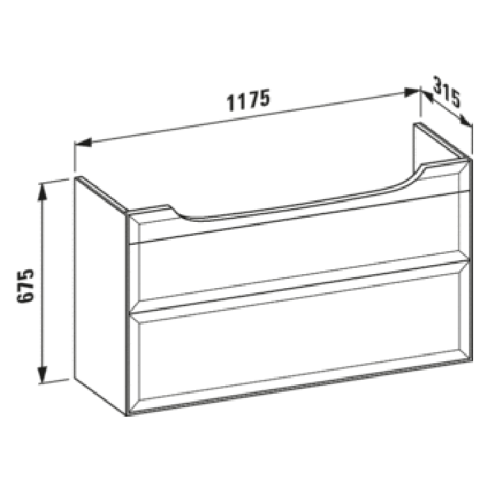    Laufen New Classic 117.5x31.5x67.5  1