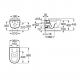  Roca Meridian Rimless A34H240000      1