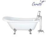 Ванна Cerutti SPA  CLASSIC 150 акриловая отдельностоящая  (1570x770x740)