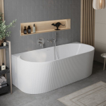 ВАННА АКРИЛОВАЯ ПРИСТЕННАЯ BELBAGNO ВВ412
