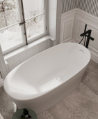 Ванна из искусственного камня Allen Brau Krion Neo 170x80 2.35001.21 белый матовый