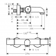    Hansgrohe Ecostat  Ecostat 1001 CL, , :   1