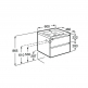  Roca Domi  60x45x51,  2 , :   2