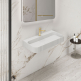  Solid Surface Vincea VWB-6SG75MW, 750*460*120, ,     1