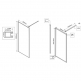   Walk-In HP Art VSW-1HP900GFB, 900*2000,  ,     2