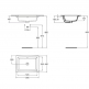 �������� Ideal Standard Strada 59.5x43.5��., ������������ �����, ��� ���., ����: ����� ���� 1