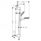 ������� ����� Crometta Vario Unica : ������ 650mm, ������ ���, 1jet ���� 1