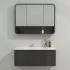 Комплект мебели для ванной Black & White U930.1000