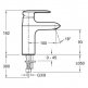    Jacob Delafon Kumin Comfort Size E99447-CP  2