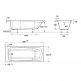  Jacob Delafon Patio 170x70 E6812RU-01  2