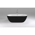Акриловая ванна B&W SB105 Black 170*80 АКЦИЯ