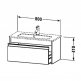 ������ Duravit Ketho 800x385�410, ����: ����� ������� ���� 1