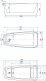 ��������� ����� Aquanet Trend 170x78 90778 Gloss Finish ���� 3