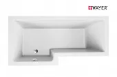 Ванна акриловая VAYER Options 165х85/70 L
