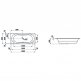  Laufen Thallium , 180x80.  1