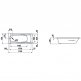  ,Laufen Palladium  170x75.    , :   1